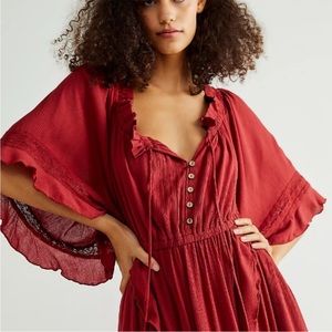 FREE PEOPLE Beach Bliss maxi dress size S